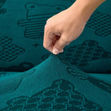 Sofa Cushion Cover – Velvet Plush – Forest