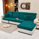 Sofa Cushion Cover – Velvet Plush – Forest