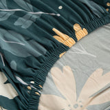 Sofa Cushion Cover – Botanical Floral – Forest