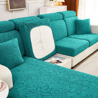 Sofa Cushion Cover – Plain Stretch – Forest