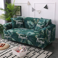Sofa Cover – Tropical Print – Forest