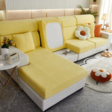 Sofa Cushion Cover – Plain Stretch – Honey