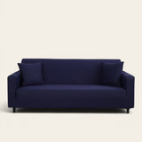 Sofa Cover – Plain Stretch – Indigo