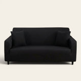 Sofa Cover – Plain Stretch – Ink Black