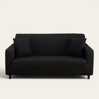Sofa Cover – Plain Stretch – Ink Black