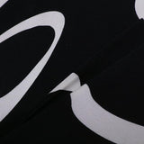 Sofa Cover – Cursive Print – Ink Black