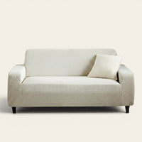 Sofa Cover – Plain Stretch – Ivory Cream