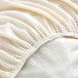 Sofa Cover – Plain Stretch – Ivory Cream