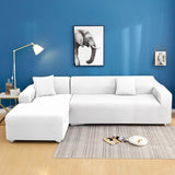 Sofa Cover – Plain Stretch – Pearl White
