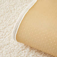 Non-Slip Sofa Cover – Floral Embroidered – Ivory Cream