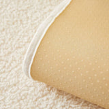 Non-Slip Sofa Cover – Floral Embroidered – Ivory Cream