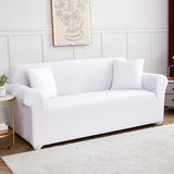 Sofa Cover – Plain Stretch – Pearl White