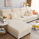Sofa Cushion Cover – Corduroy Knit – Ivory Cream
