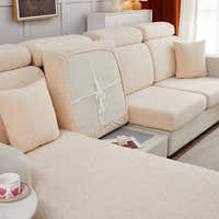 Sofa Cushion Cover – Velvet – Ivory Cream