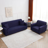 Sofa Cover – Plain Stretch – Indigo