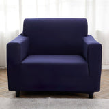Sofa Cover – Plain Stretch – Indigo