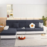 Sofa Cushion Cover – Mélange Knit – Midnight Navy