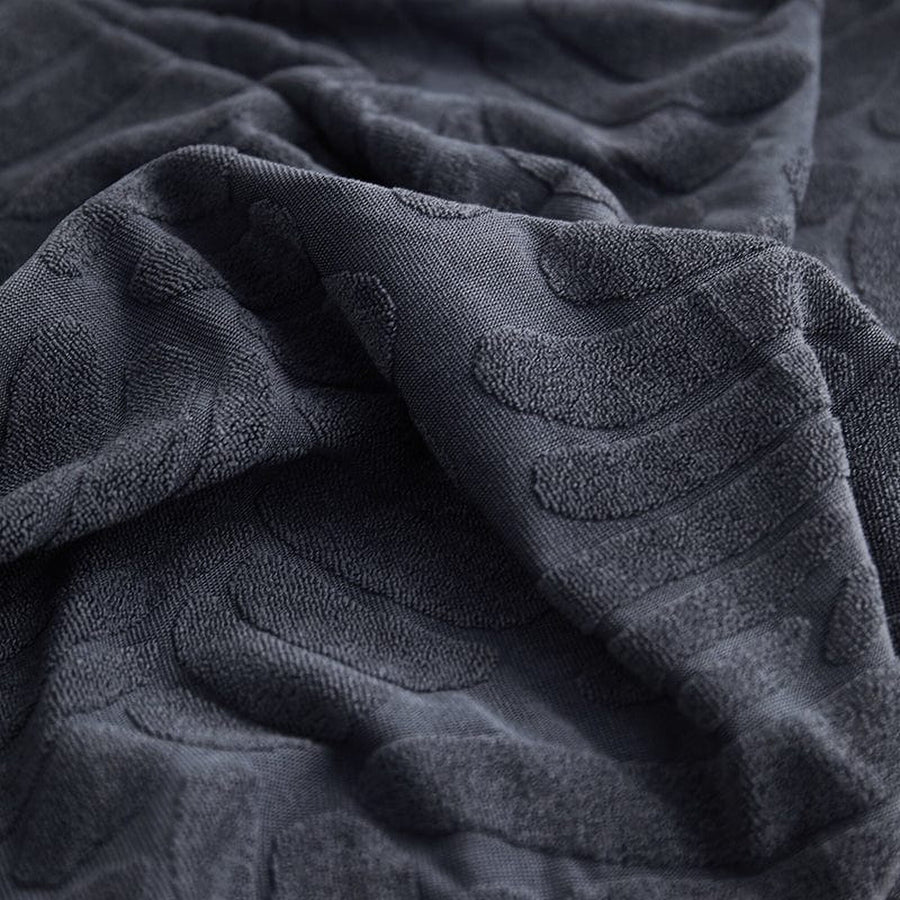 Sofa Cushion Cover – Mélange Knit – Midnight Navy