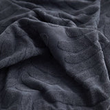 Sofa Cushion Cover – Mélange Knit – Midnight Navy