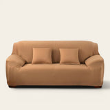 Sofa Cover – Plain Stretch – Ochre