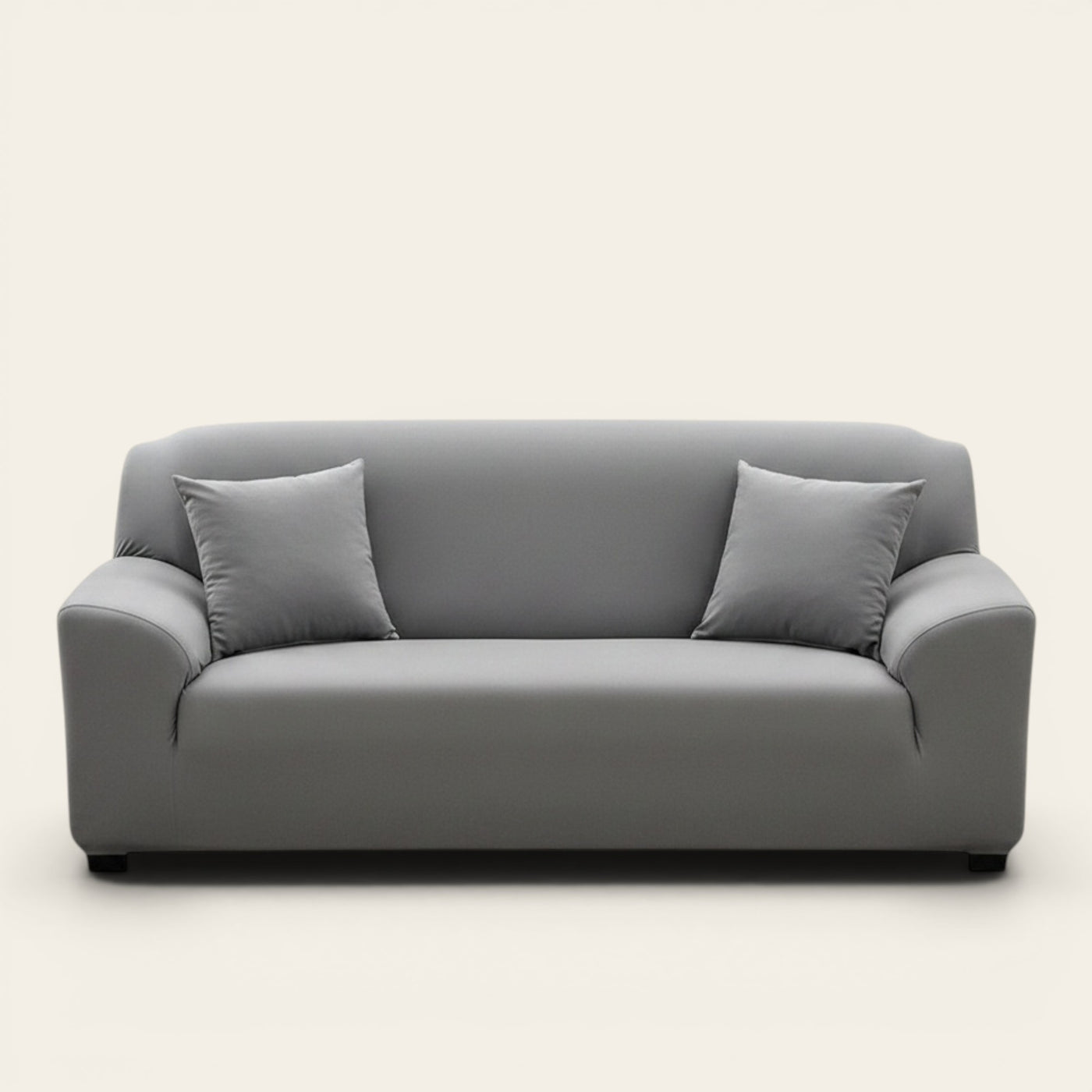 Sofa Cover – Plain Stretch – Pearl Grey
