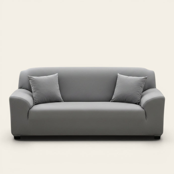 Sofa Cover – Plain Stretch – Pearl Grey