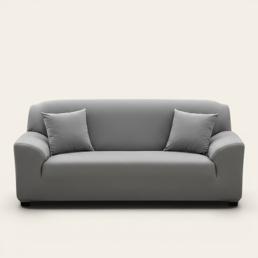 Sofa Cover – Plain Stretch – Pearl Grey