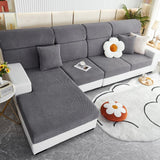 Sofa Cushion Cover – Plain Stretch – Charcoal