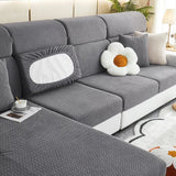 Sofa Cushion Cover – Plain Stretch – Charcoal
