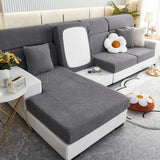 Sofa Cushion Cover – Plain Stretch – Charcoal