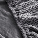 Sofa Cushion Cover – Plain Stretch – Charcoal