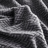 Sofa Cushion Cover – Plain Stretch – Charcoal
