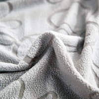 Sofa Cushion Cover – Floral Petite – Pearl Grey