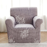 Sofa Cover – Cross Hatch – Pearl Grey