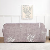 Sofa Cover – Cross Hatch – Pearl Grey