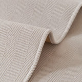 Non-Slip Sofa Cover – Plain Stretch – Pearl White