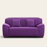 Sofa Cover – Plain Stretch – Plum