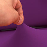 Sofa Cover – Plain Stretch – Plum