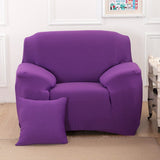 Sofa Cover – Plain Stretch – Plum