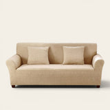Sofa Cover – Plain Stretch – Sand