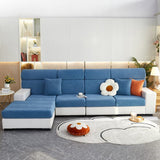 Sofa Cushion Cover – Plain Stretch – Sky Mist