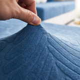 Sofa Cushion Cover – Plain Stretch Compact – Sky Mist