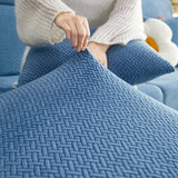 Sofa Cushion Cover – Plain Stretch – Sky Mist