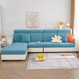 Sofa Cushion Cover – Corduroy Knit – Sky Mist