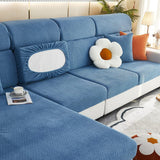 Sofa Cushion Cover – Plain Stretch – Sky Mist