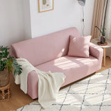 Sofa Cover – Plain Stretch – Soft Blush