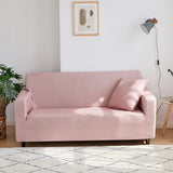 Sofa Cover – Plain Stretch – Soft Blush