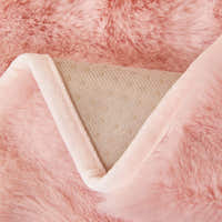 Non-Slip Sofa Cover – Velvet Bubble – Soft Blush