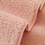 Non-Slip Sofa Cover – Embroidered Print – Soft Blush