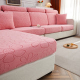Sofa Cushion Cover – Corduroy Knit Compact – Soft Blush